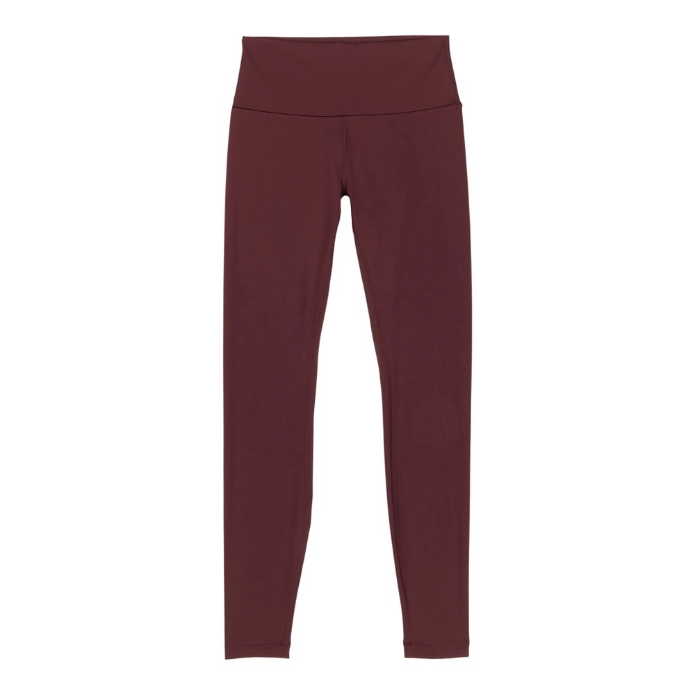 Lululemon Athletica Wunder Under High Rise Tight "28 Maroon - Picture 2 of 9